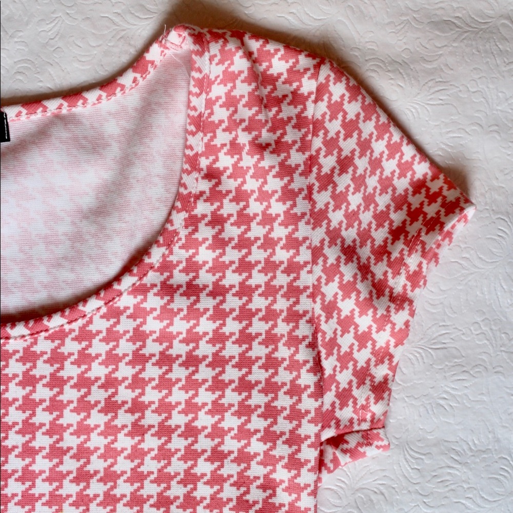 Houndstooth 2 Piece Summer Dress